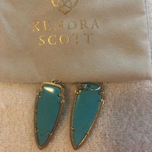 Kendra Scott turquoise earrings